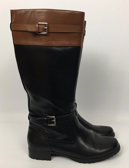 leather riding boots size 9