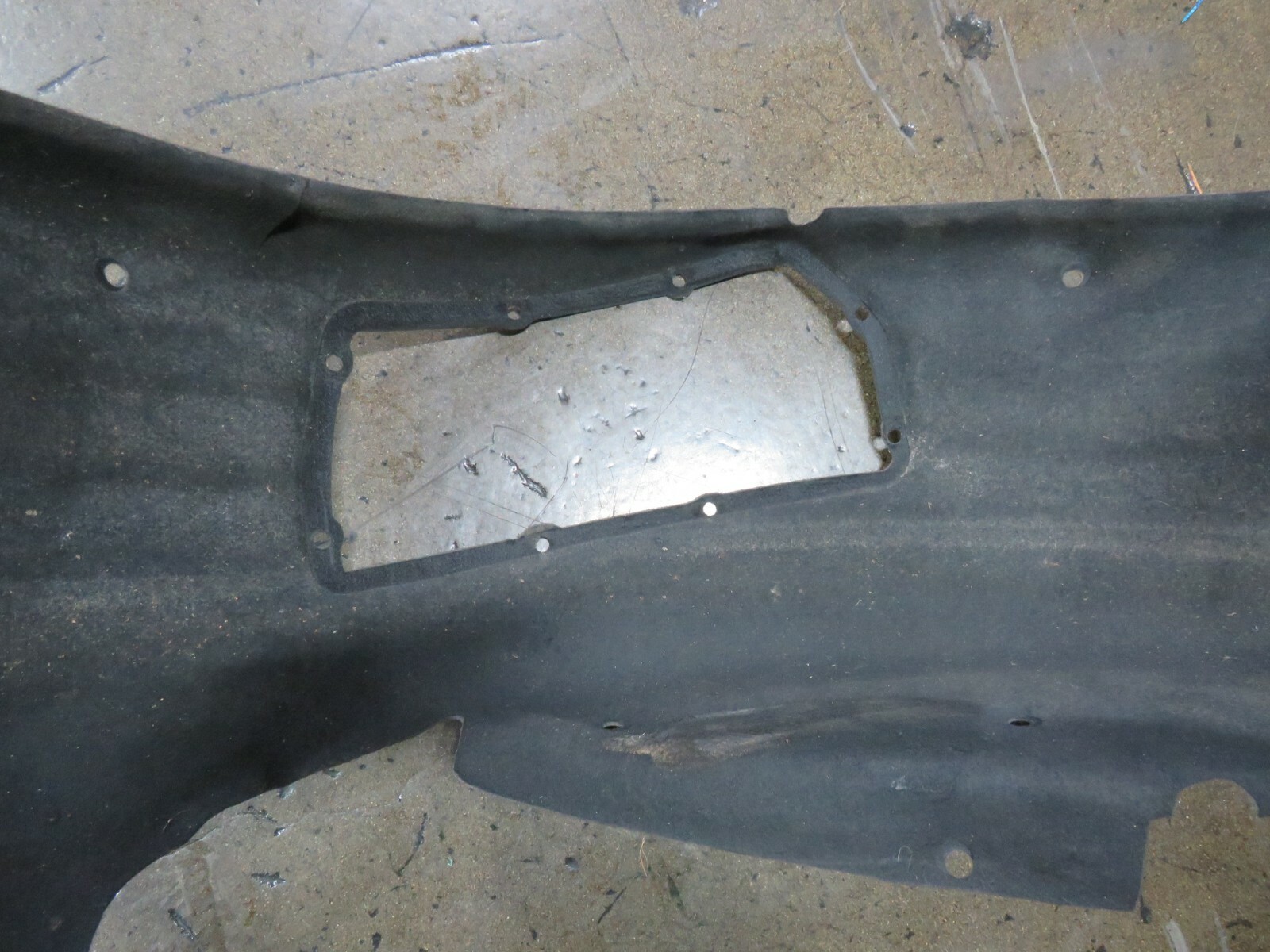 Ferrari 599 GTB, RH, Right, Rear Main Inner Fender Liner, Used, P/N 67134400