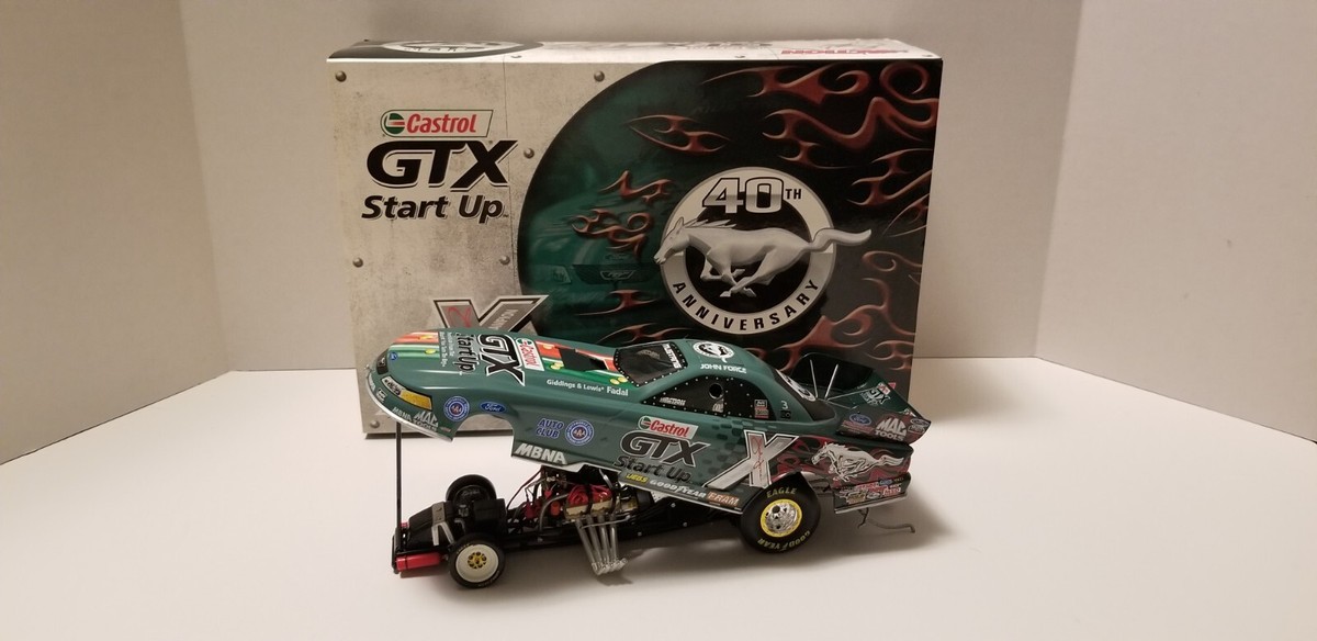 John Force 2004 Castrol GTX Start Up/ Mustang 40th Anniversary 1