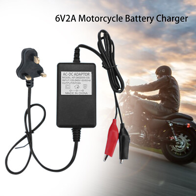 Battery Charger Kids Charging Bike 6V 2A Volt Sealed Lead Acid
