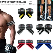 Arms & Calves Training Occlusion BRF Bands Blood Flow Restriction Workout Gym