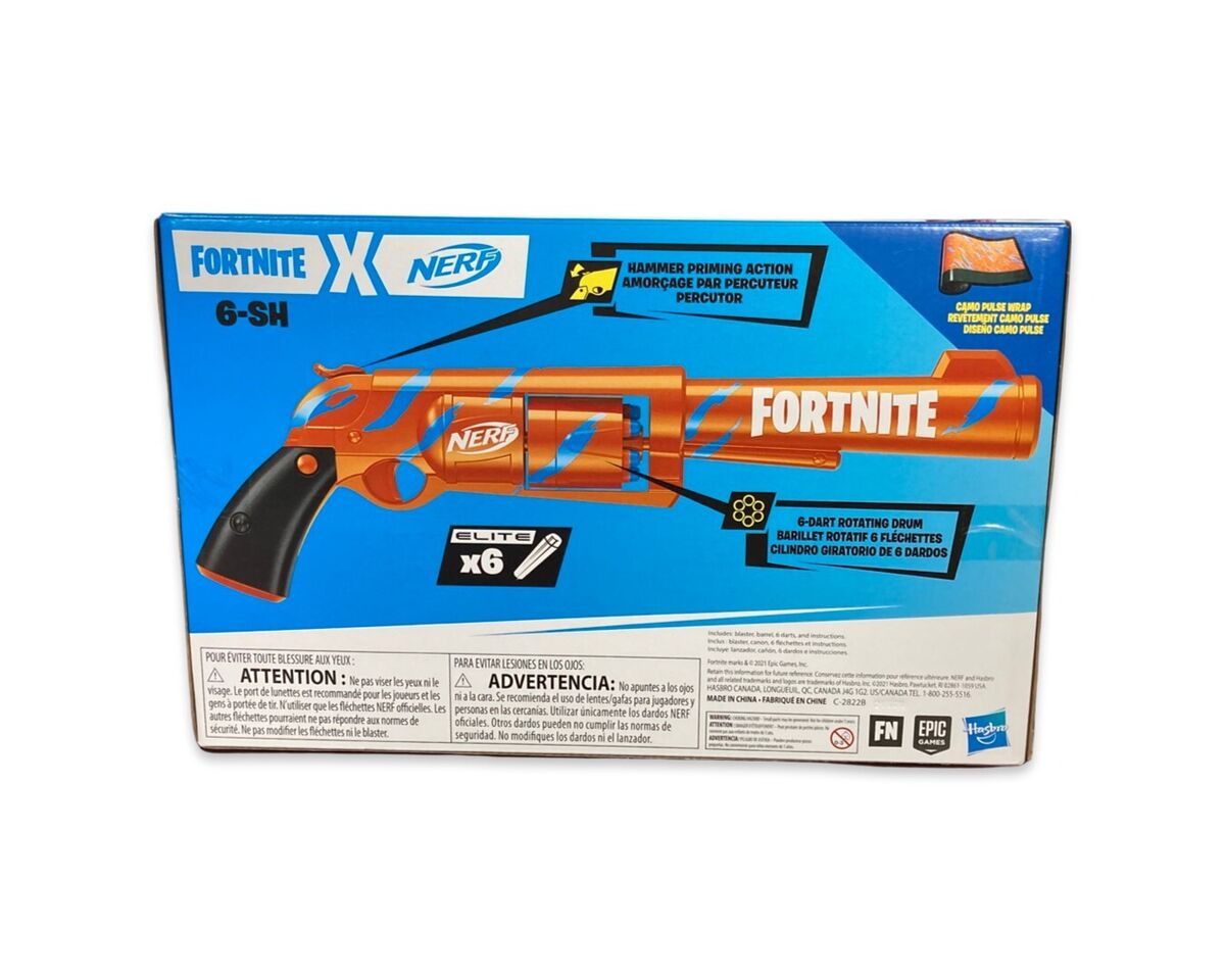 Nerf Fortnite 6-SH Dart Blaster