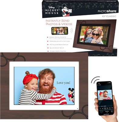 Disney Classic 10'' PhotoShare Smart Digital Picture Frame by Simply Smart Home