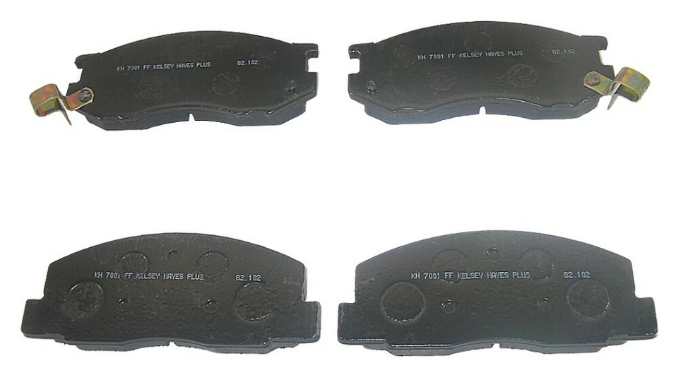 Pastillas de freno de disco orgánicas serie Kelsey-Hayes 25-263-01 Plus Foto 2 de 2