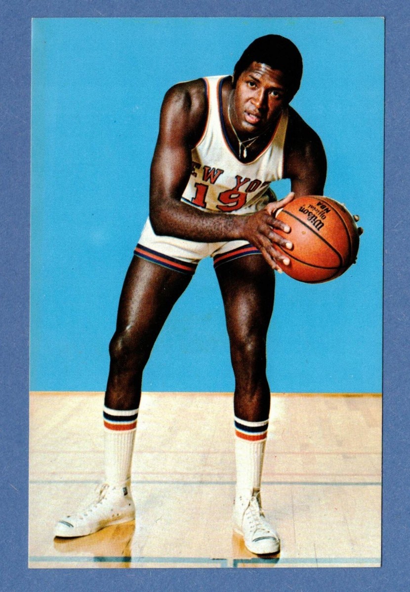 1973 NBA Players Association Postcard Willis Reed New York