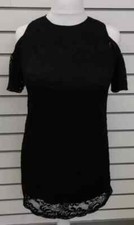 V BY VERY LADIES LACE OPEN SHOULDER MINI DRESS (REF 534)