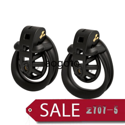 New Male Chastity Device Small Cage Men Resin Lock Belt Removable Tube Restrain