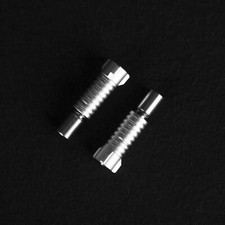 1 Pair New STUDER REVOX Trident Screw Silver Sleeves Screw Diameter 3.5mm