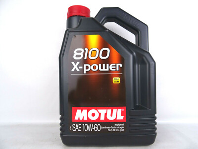 Motul 8100 X-Power 10W60 5Liter Hochleistungsöl 10W-60 Öl Diesel Benzin Motoröl