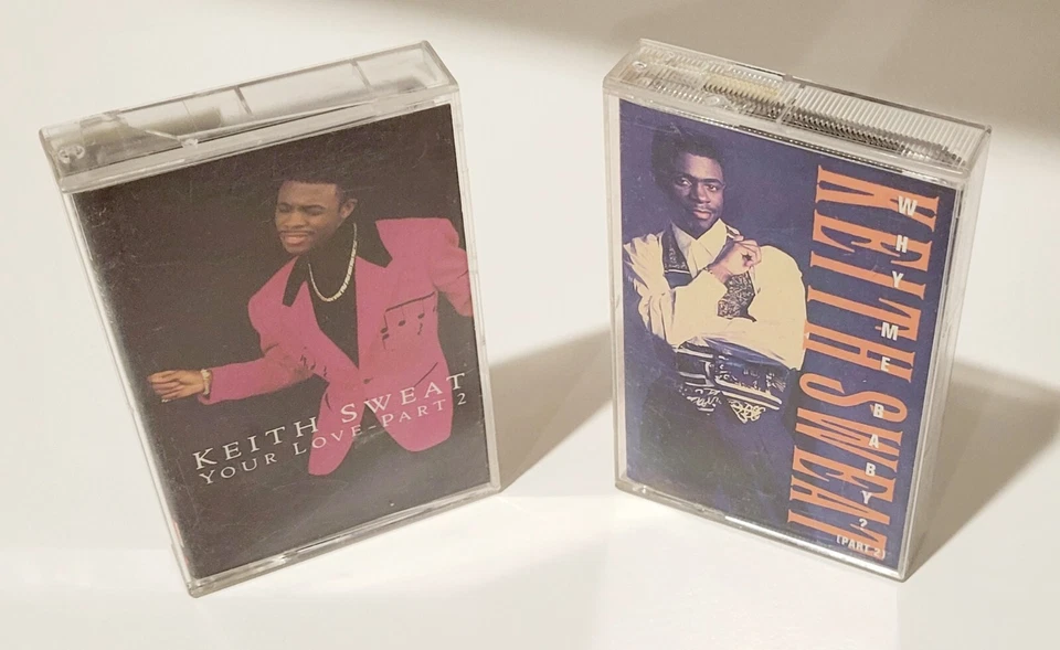 KEITH SWEAT Cassette Maxi Single YOUR LOVE PART 2 and WHY ME BABY - Elektra - Image 2 of 4