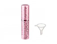 10 ml Refillable Perfume Atomizer with Funnel –Mini Portable Travel Spray Bottle
