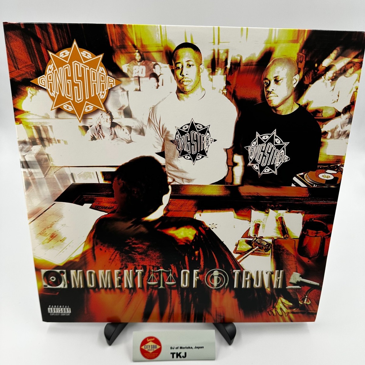From Japan Gang Starr / Moment of Truth 1998 US Original 3LP