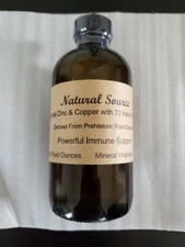 Colloidal Zinc & Copper with 72 trace minerals - Eight Oz Bottle