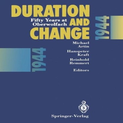 Duration and Change Springer Nature B.V. Paperback Springer Natur