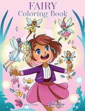 Fairy Coloring Book: For Kids Ages 6-8, 9-12 (Young Dreamers Coloring Books)