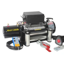Electric Winch 12V, 24V, 48V, 60V,  Vehicle-mounted Electric Hoist Winch
