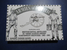 Armies in Plastic 5554 British Royal Artillery Shirt Sleeve Order Northwest Fro