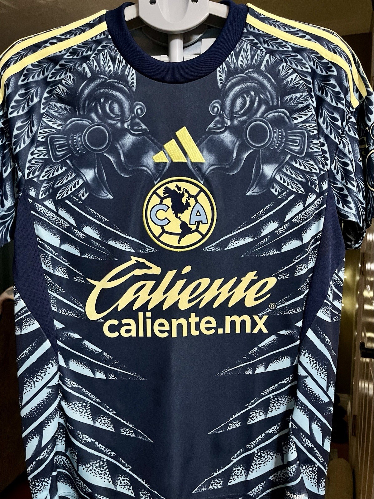 NWT Adidas Adult Club America 2025-26 Navy Away Jersey SZ Medium Soccer