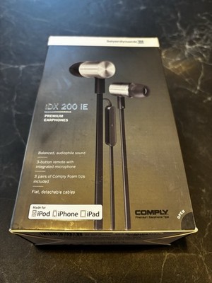 Bayerdynamic IDX 200 In-Ear Headphones with Microphone Silver