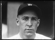 Photo:Bucky Harris Washington Senators Baseball Portrait 1920s