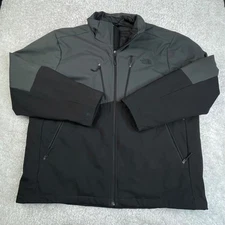 The North Face Jacket Mens 2XL Gray Apex Elevation Insulated Primaloft Wind Wall