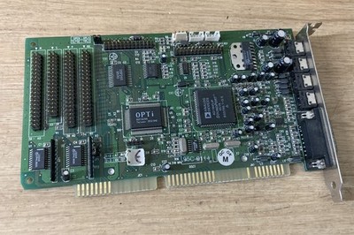 OPTi 82C929A ISA PC Audio-Card Sound-Karte mit Analog Devices AD1845JP