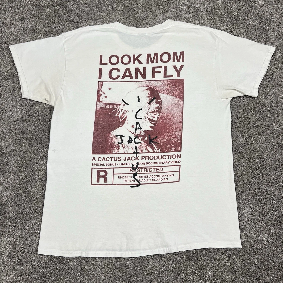 Calcifer pocket T-shirt in cotton White