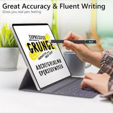  2 Pcs 0.18-Inch Fine Tip  Stylus Touch Screen Pens 5.5" L Perfect for Draw...