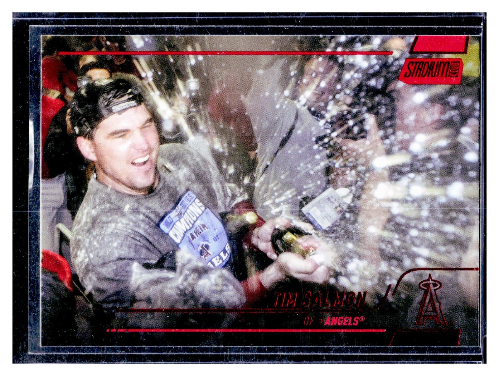 2022 Stadium Club #295 Tim Salmon Red Foil Los Angeles Angels MLB SP Insert MVP