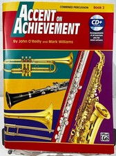 Accent On Achievement Combined Percussion Book 2 With CD By John OReilly & Mark
