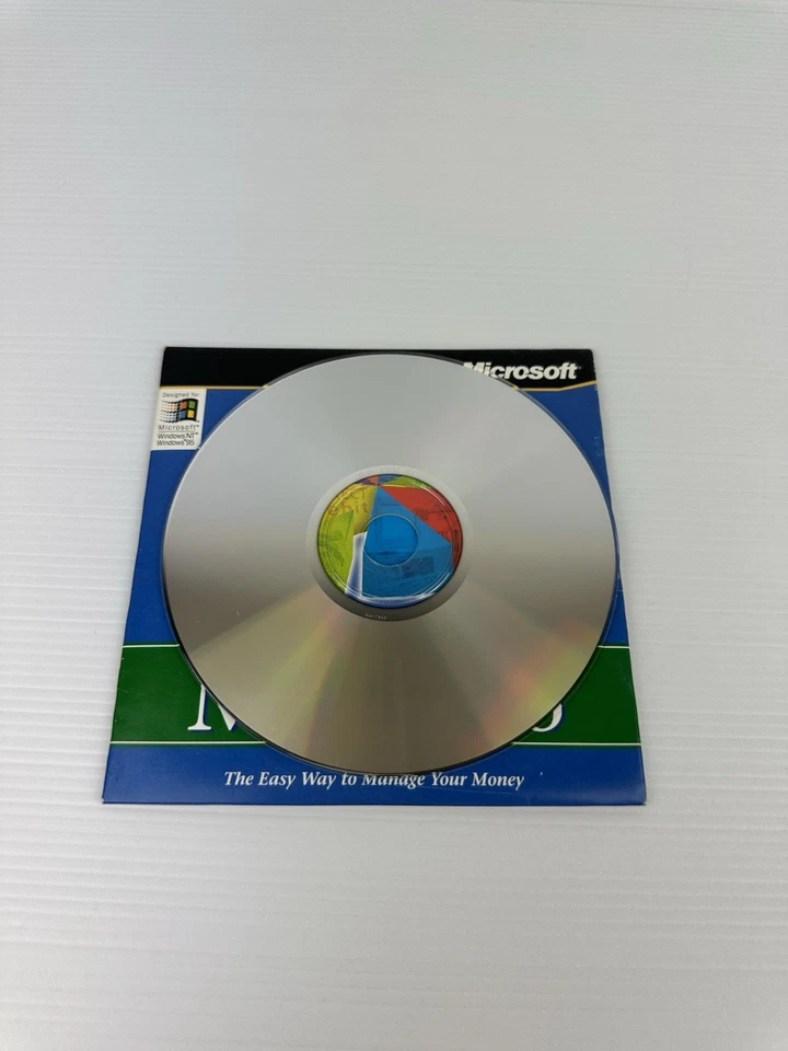 Microsoft Money 98 Original CD Slip Case Cover Financial Management Free Postage - Image 4 of 4