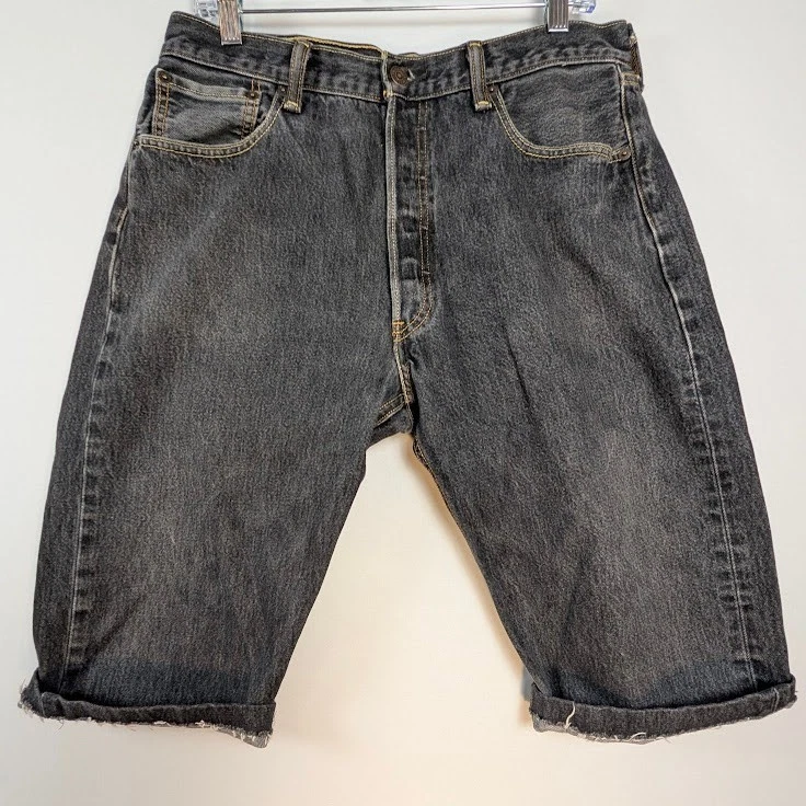 Levi's Denim Black Shorts for Men for sale | eBay