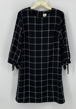 A New Day Womens Black and White Long Sleeve Dress Size Medium