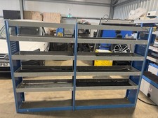 Blue & Grey Heavy Duty Metal Shelving/Racking Unit, Multi-Tier Shelves