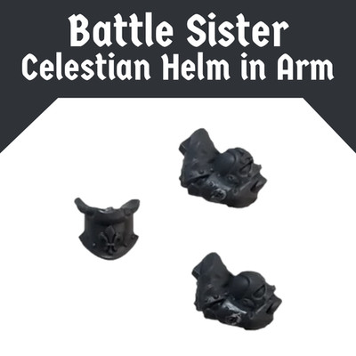 Adepta sororitas Battle Sisters Squad Celestian Helm in Arm Bits - Warhammer 40k