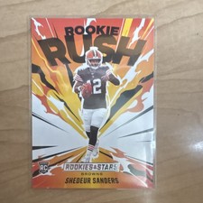 Panini 2025 Rookies & Stars Rookie Rush Shedeur Sanders #20 Browns Rookie