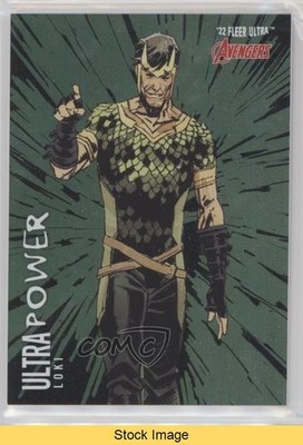 2022 Fleer Ultra Avengers Ultra Power Loki #UP-15 READ 0i47