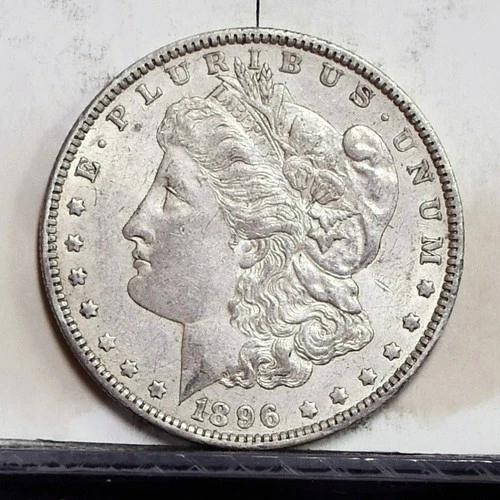 1896-O Morgan Dollar - Ch AU Details Old Cleaned (#61359-L)
