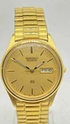 Vintage Rare Seiko SQ 5Y23-8049 Day Date Indicator Watch Men’s Working Clean