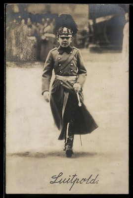 Photo Postcard Hereditary Prince Luitpold in Uniform 1911 
