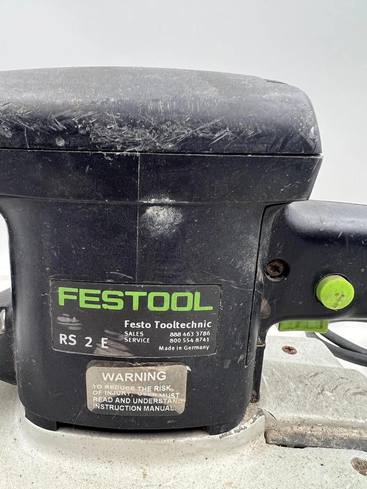 Festool RS 2 E Orbital Finishing Sander 1/2 Sheet 120V 330W Made in Germany - Image 3 of 4