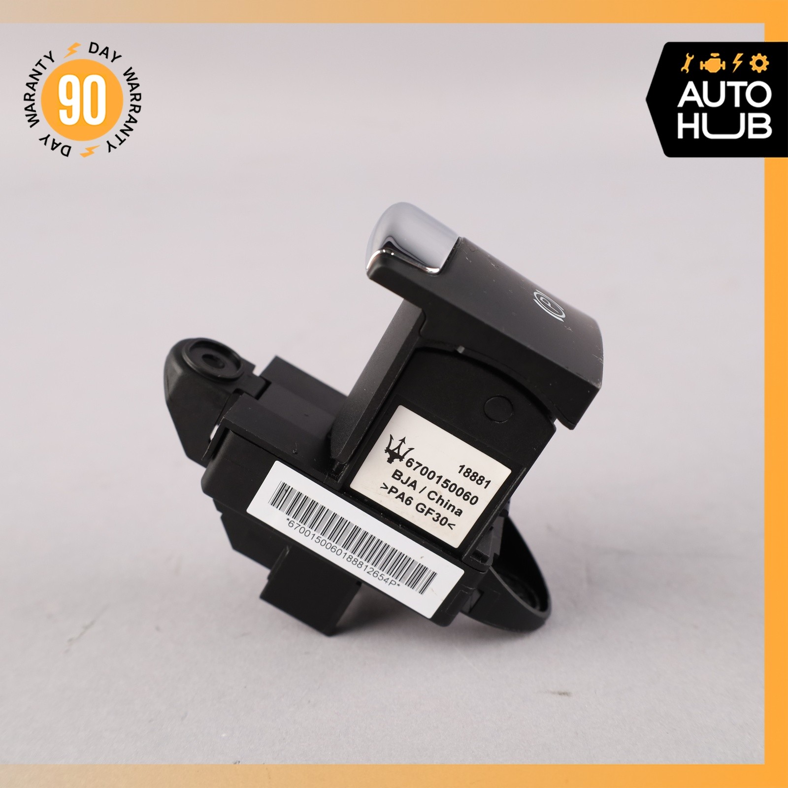 14-17 Maserati Quattroporte SQ4 M156 Electronic Parking Button Switch OEM