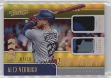 2020 Panini Absolute Grip It-N-Rip It Spectrum Gold 7/10 Alex Verdugo 2h5