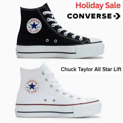 Converse Woman's Chuck Taylor All Star Lift Platform High top Sneakers CLOSEOUT