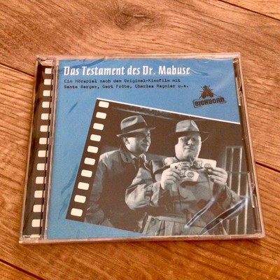 Hörspiel Das Testament des Dr. Mabuse NEU & OVP