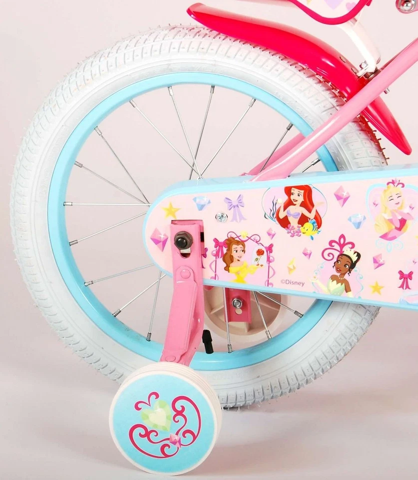 16 Zoll Fahrrad Mädchenfahrrad Kinderfahrrad Rad Bike Disney Princess Prinzessin - Bild 2 von 4