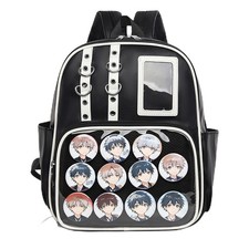 Ita Bag Backpack for Girls with Pin Display Insert - Y2K Anime Cosplay Backpa...