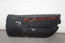 T&uuml;rverkleidung Vorne Rechts Leder schwarz Mercedes Benz R230 SL A2307207463 9E44