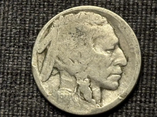 1914 Buffalo Nickel - Good - Restored Date