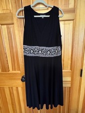 Dress Barn  Sleeveless  Dress size 16 W .